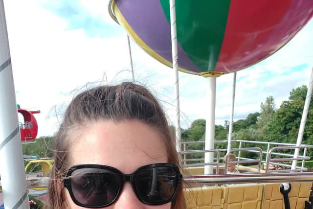 Paultons Park is a day of pure family fun – which Katherine experienced first-hand in a hot air balloon ride in Peppa Pig World