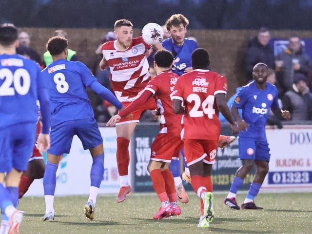 Worthing begin 2024 with a 4-0 win at Eastbourne Borough