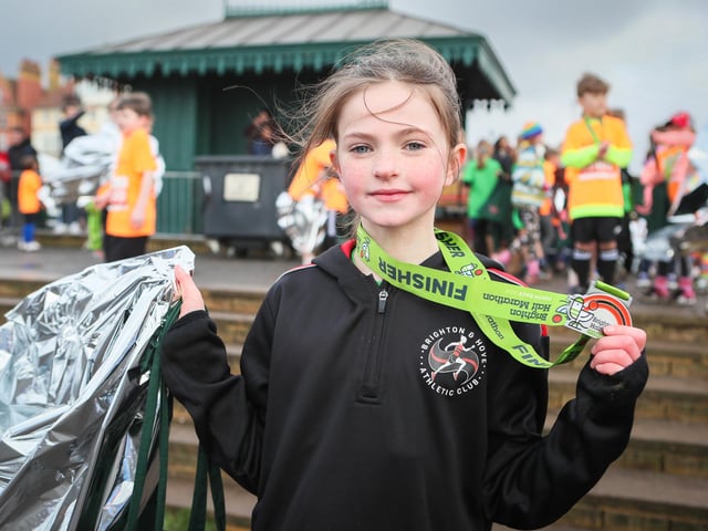 Scenes from the 2024 Brighton Half Marathon