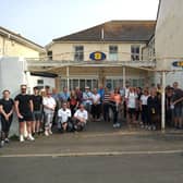 Walkers gather at Citizens Advice Eastbourne