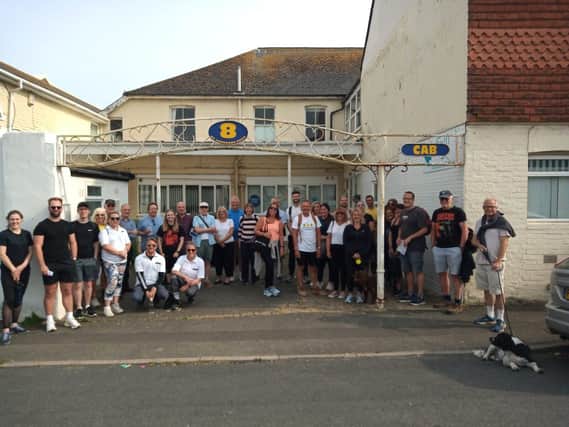 Walkers gather at Citizens Advice Eastbourne