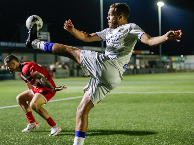 Action from Eastbourne Borough's 2-1 National South win at Havant