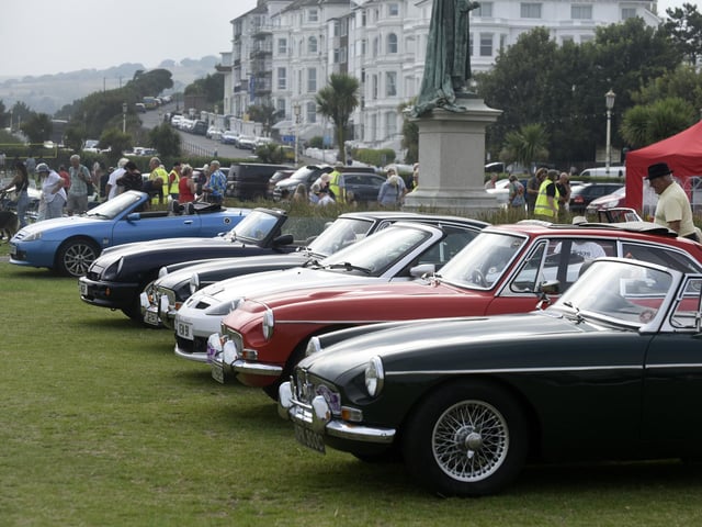 MG owners South Downs Run 2024 (Photo by Jon Rigby)