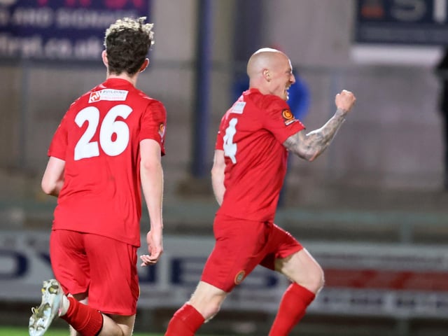 Action from Worthing's win at Dartford