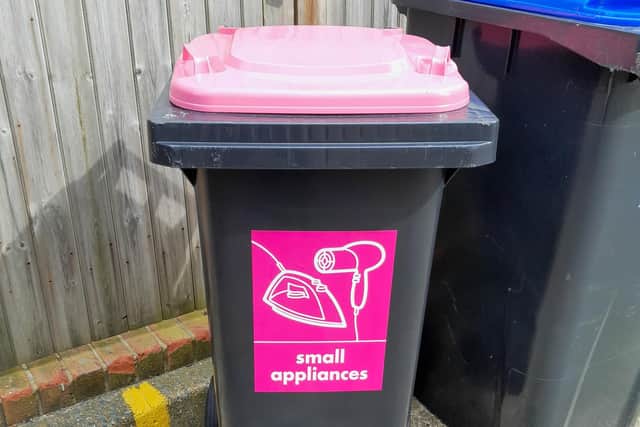 More than 53 tonnes of old electric household items have been recycled, one year after a new waste collection service was launched in Adur and Worthing. Photo: Adur and Worthing Councils