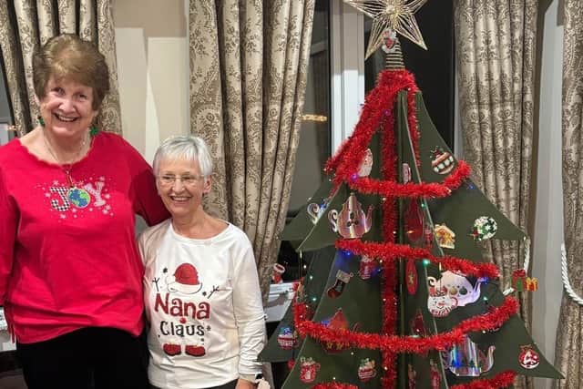 Christmas Tree created by Uckfield Men's Shed