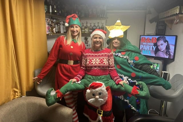 Staff from Hastings-based business Tammy's Tails enjoyed their Christmas do!
