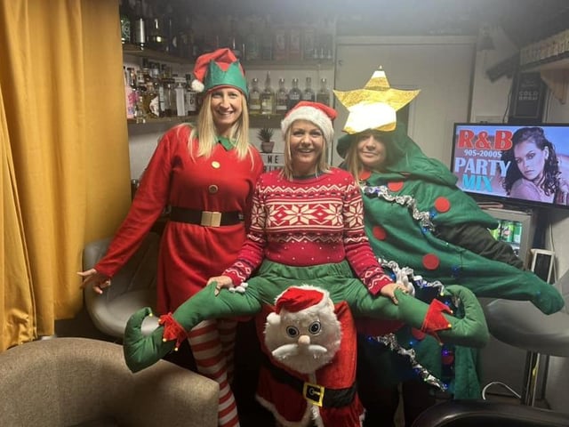 Staff from Hastings-based business Tammy's Tails enjoyed their Christmas do!