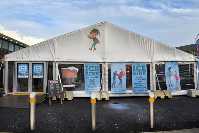 Eastbourne Ice Rink Opens (Photo by Jon Rigby)