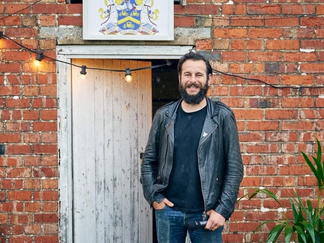 BBC's The Repair Shop's Dominic Chinea at the event in 2021.