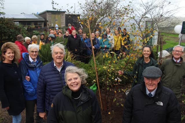 The community garden received one of four saplings from the Platinum Jubilee Tree of Trees