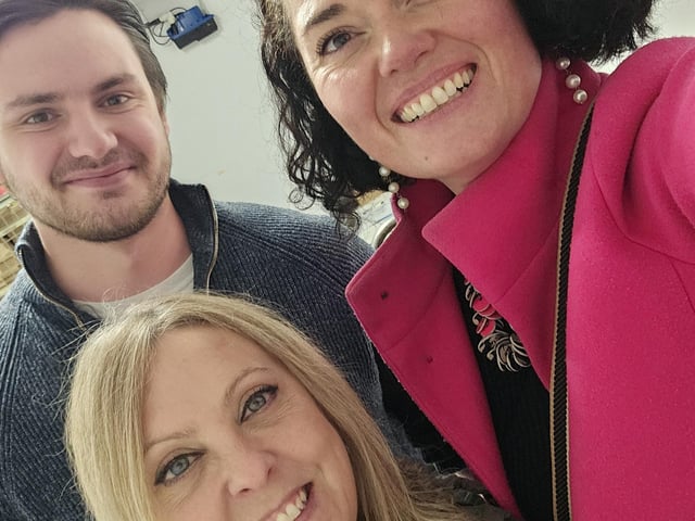 The fundraising event for Hope and Aid Direct took place at Rose Media Group in Highland House, Burgess Hill, on Tuesday, December 17