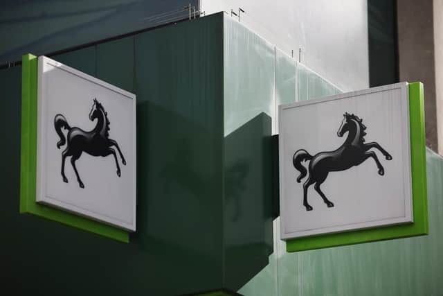 Lloyds and Halifax will shut 40 branches after seeing a decline in footfall due to people favouring online banking (Photo by TOLGA AKMEN/AFP via Getty Images)