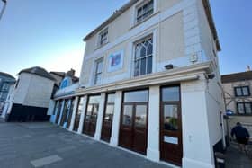 This empty restaurant on the seafront could be re-opening