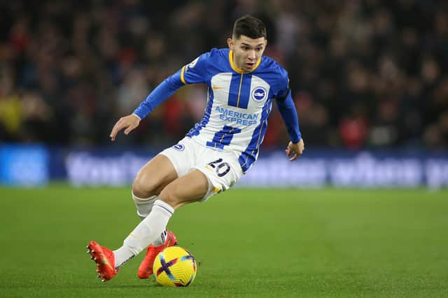 Young gun Julio Enciso ‘had the opportunity’ to seal a move away from Brighton & Hove Albion in the January transfer window, according to latest reports in Paraguay. Picture by Steve Bardens/Getty Images