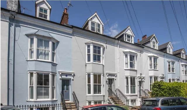 This Victorian townhouse is in St Anne's Crescent, one of the most sought after locations in Lewes
