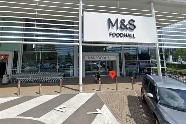 Shoppers at Acorn Retail Park in Crawley will soon have to find a new spot for their coffee break, as the M&S Café is set to close. Photo: Google Street View