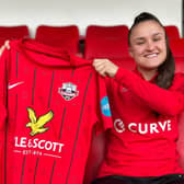 Lois Roche is a new face in the Lewes Women's squad | Picture: Lewes FC