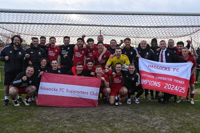Hassocks beat Crowborough to win the SCFL premier title