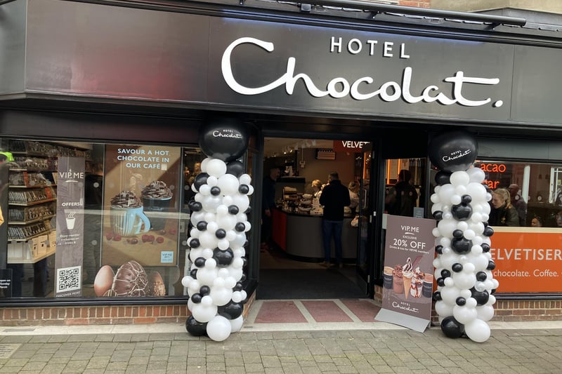 Horsham is lucky to have a thriving shopping centre - Hotel Chocolat is one of the latest stores to move into the town