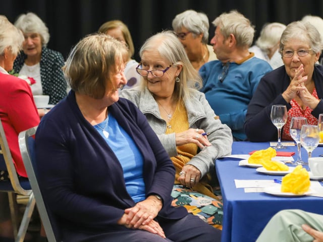 More than 120 senior citizens were treated to a summer tea party at Burgess Hill Girls on Tuesday, July 4