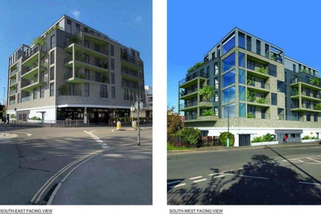 Plans have been refused for a further three storeys for 43 flats above the Hatters Inn, Queensway, Bognor Regis