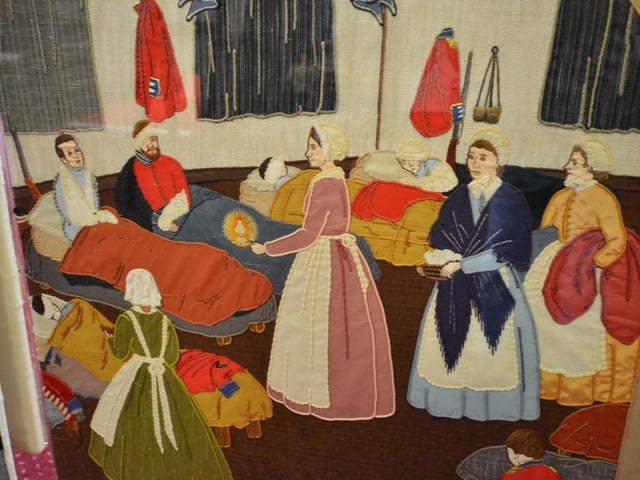 The Hastings Embroidery is on display at the town hall Thursdays-Mondays 10-4 until Sunday, Nov 1.