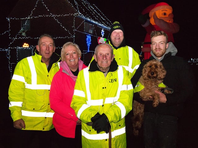 Westfield Christmas lights 2024. Photo by Frank Copper. The event this year has been scaled back significantly.