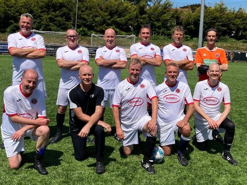 Sussex walking football finals day at Worthing FC