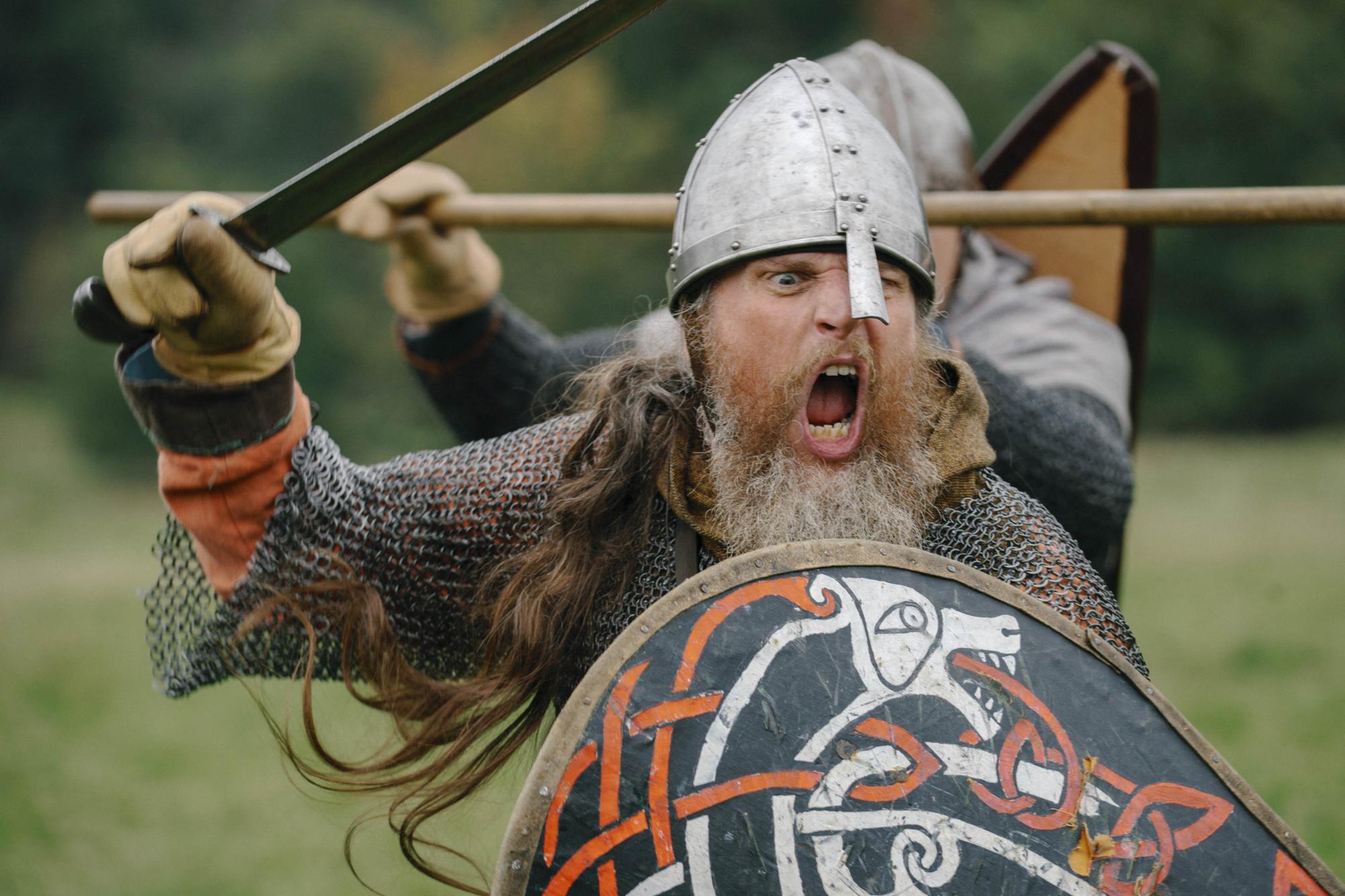 Battle of Hastings reenactment at Battle Abbey 2025. Pic supplied by Tom Arber/English Heritage.