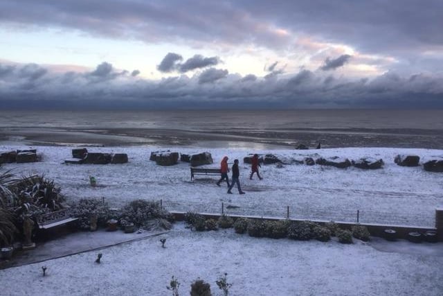 Christopher Fogg sent in these pictures of the beach at Ferring