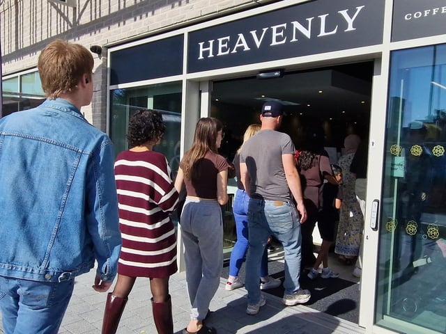 Heavenly opened its doors at Unit 3B1, on London Road, on Saturday (September 5), with the Crawley venue also becoming the first location to open under the company's new branding.