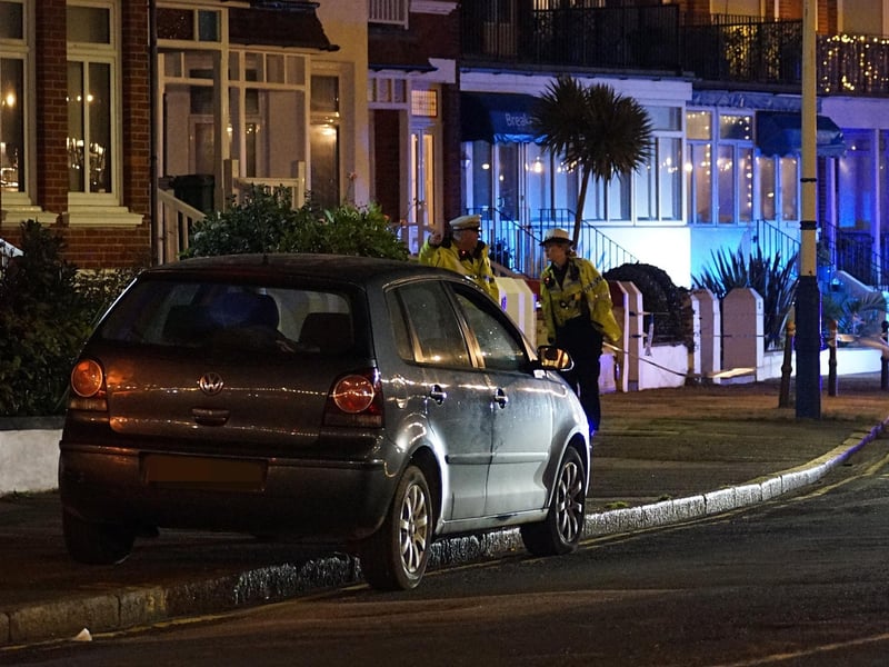 Emergency services at the scene. Picture: Sussex News and Pictures