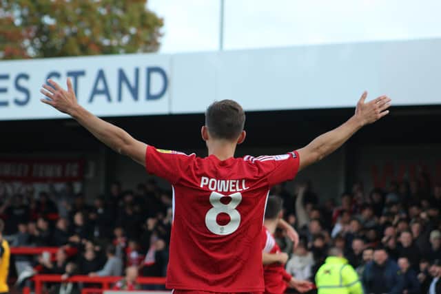 Jack Powell was awarded Crawley Town's Player of the Year