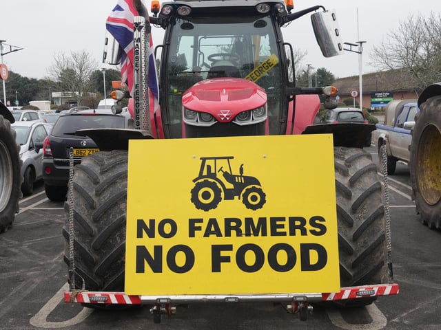 'No farmers, no food', farmers say.