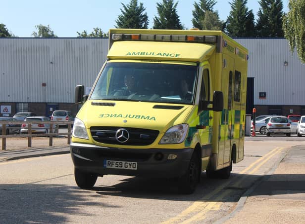 South East Coast Ambulance Service stock picture