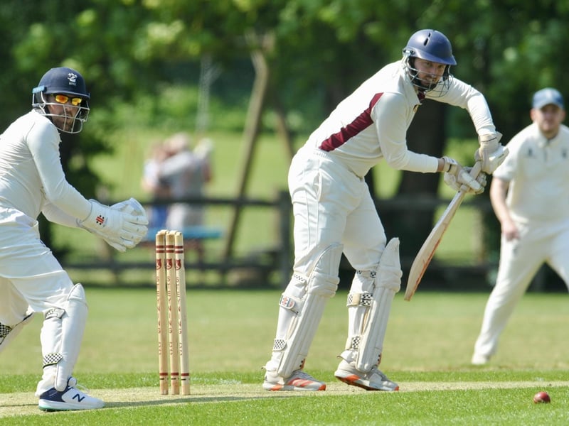 Action between Steyning CC and Littlehampton CC