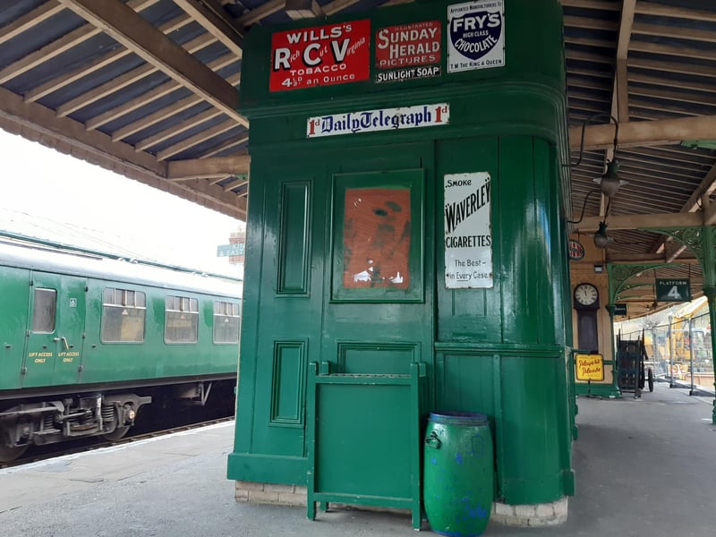 Horsted Keynes station on the Bluebell Railway