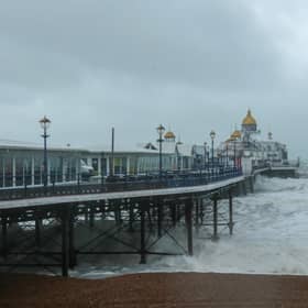 Storm Austen at Eastbourne Pier