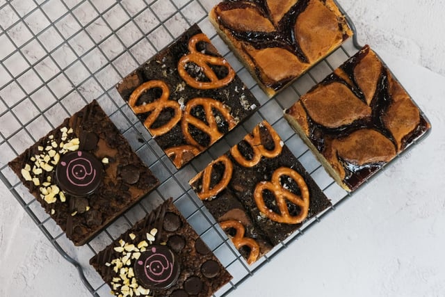 New Letterbox Brownies. Picture: Piglet's Pantry
