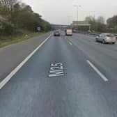 There have been reports of a crash on the M25 this morning. Photo: Google Street View