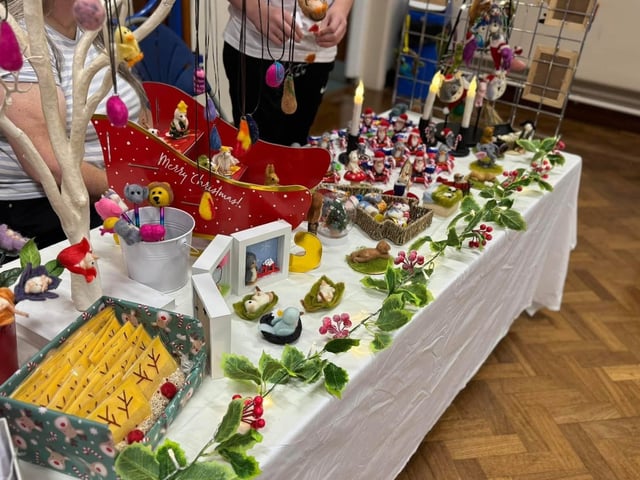 A Christmas craft market at Georgian Gardens Community Primary School in Rustington has raised just over £1,000 towards new laptops for the children