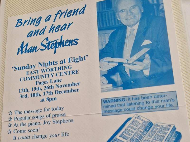 'It has been determined that listening to this man's message could change your life'