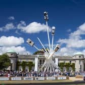 The 2022 Central Feature in front of Goodwood House. Credit: Drew Gibson