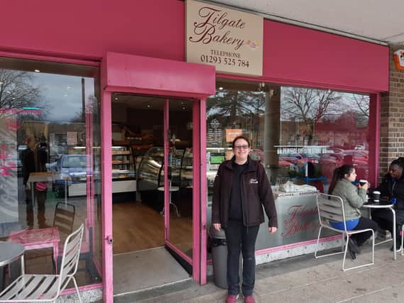 Tilgate Bakery owner, Jane Kirkham