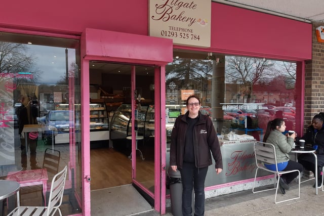 Tilgate Bakery owner, Jane Kirkham