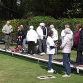 Opening day at Billingshurst Bowling Club 2024.