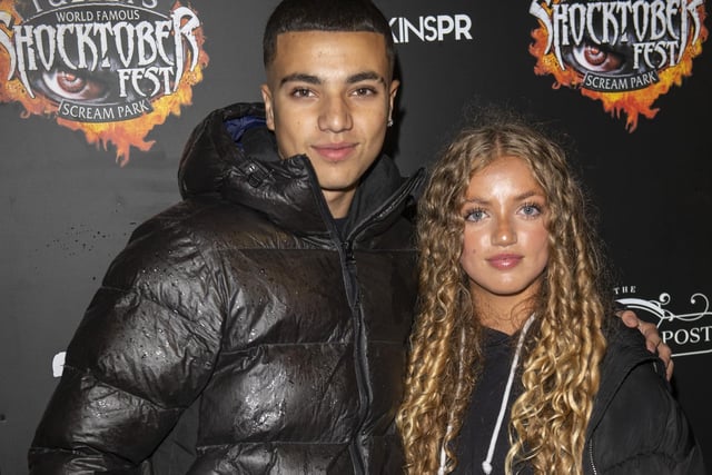Junior Andre and Princess Andre attend Tulleys Shocktober Fest at Tulleys Farm on September 30, 2022 in Crawley, England. (Photo by Stuart C. Wilson/Stuart Wilson/Getty Images for Tulleys Shocktober Fest)