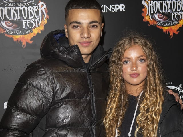 Junior Andre and Princess Andre attend Tulleys Shocktober Fest at Tulleys Farm on September 30, 2022 in Crawley, England. (Photo by Stuart C. Wilson/Stuart Wilson/Getty Images for Tulleys Shocktober Fest)