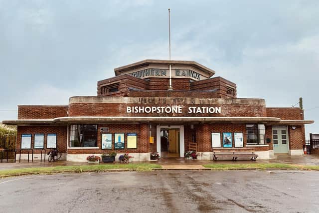 Bishopstone restored Art Deco Station Building